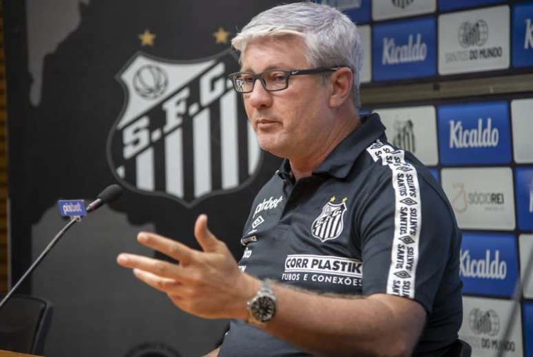 Odair Hellmann será o comandante da equipe santista na próxima temporada (Foto: Ivan Storti/Santos FC)