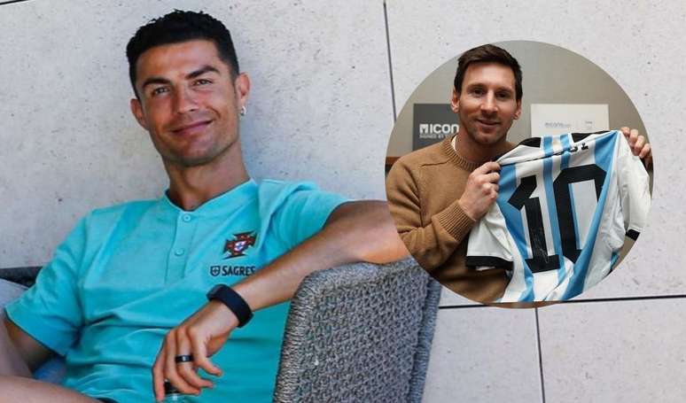 Técnico do Al-Nassr causa polêmica ao citar Messi em pergunta sobre Cristiano Ronaldo.