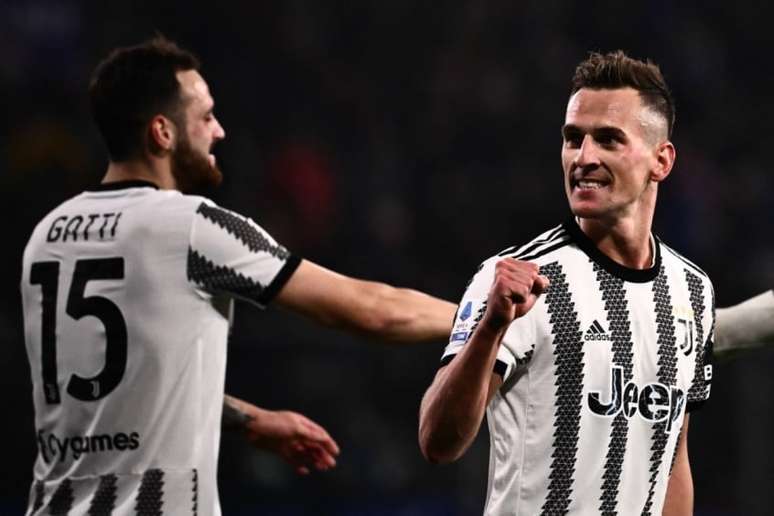 Milik garantiu a vitória da Juventus sobre a Cremonese pelo Campeonato Italiano (MARCO BERTORELLO / AFP)
