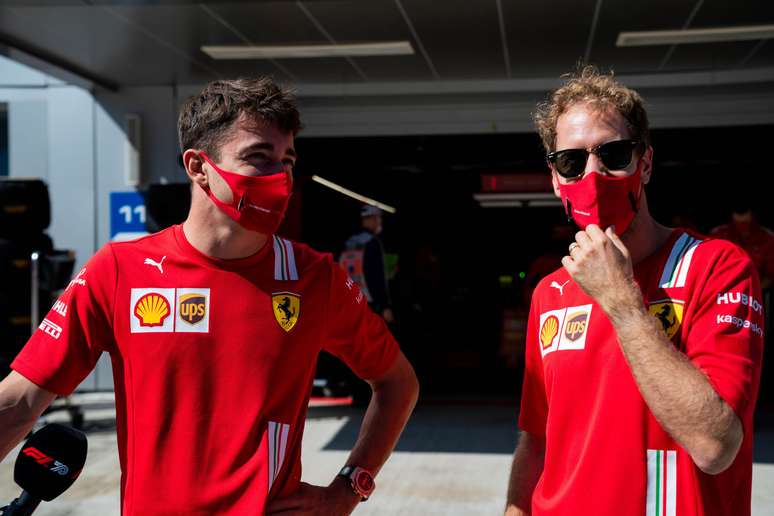 Vettel e Leclerc tiveram temporadas diferentes na F1 2020 