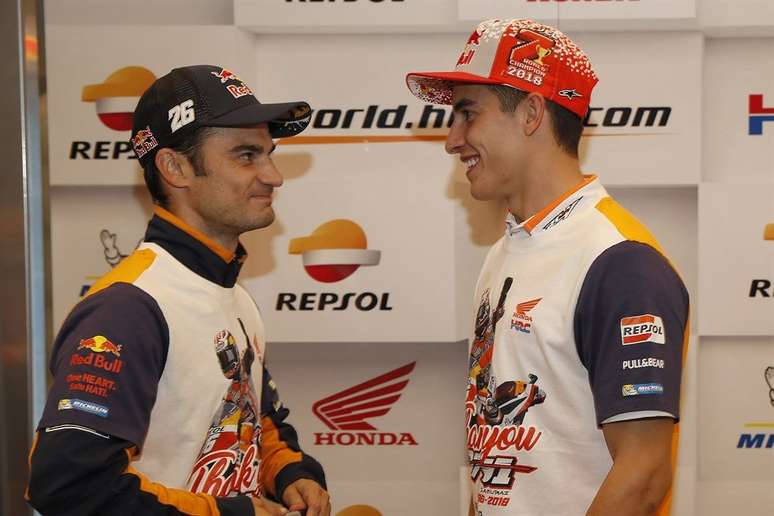 Márquez e Pedrosa foram companheiros de 2013 a 2018 