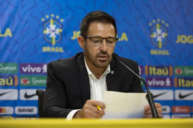 Ramon Menezes é o técnico da Seleção Brasileira Sub-20 desde o início de 2022 (Foto: Thais Magalhães / CBF)