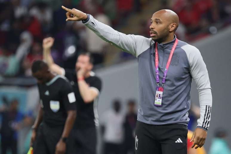 Thierry Henry é cotado para assumir a Bélgica (JACK GUEZ / AFP)