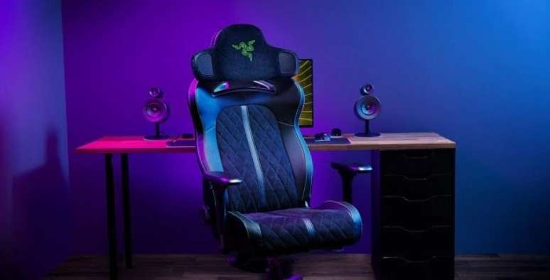 Almofada de cabeça da Razer pode ser encaixada em cadeiras gamer