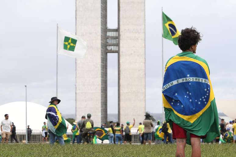 Atos golpistas em Brasília