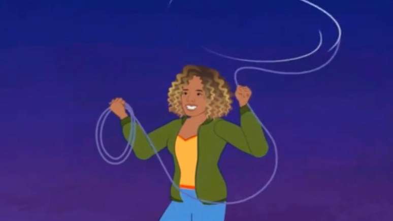 N&ecirc;gah j&aacute; virou at&eacute; personagem de um desenho animado