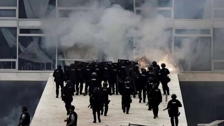 Forças de Segurança expulsaram os invadores do Palácio do Planalto