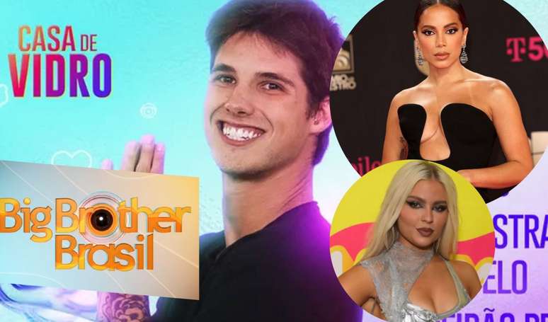 'BBB 23': o participante Gabriel, da Casa de Vidro, já ficou com Luisa Sonza e Anitta.