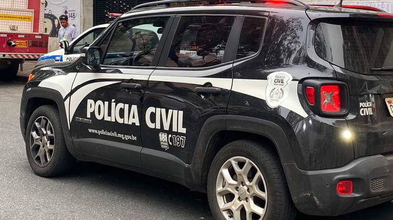 Viatura da Polícia Civil de Minas Gerais