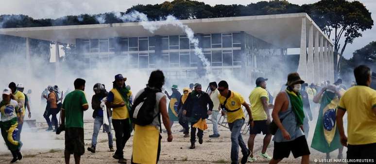 Bolsonaristas depredaram Palácio do Planalto no dia 8 de janeiro