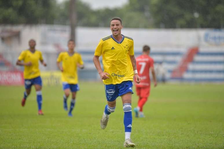 Atacante Arielson é o artilheiro do Cruzeiro na Copinha com quatro gols. Foto: (Reprodução Twiter/Cruzeiro)