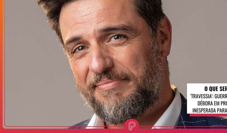 Moretti (Rodrigo Lombardi) vai ficar pensativo com proposta inesperada de Guerra (Humberto Martins) na novela 'Travessia'.