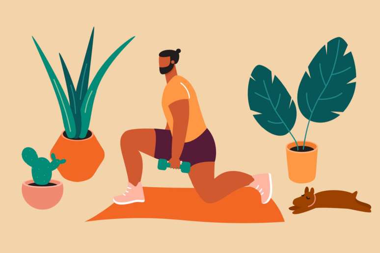 Colocar o corpo em movimento &eacute; importante para emagrecer com sa&uacute;de. 