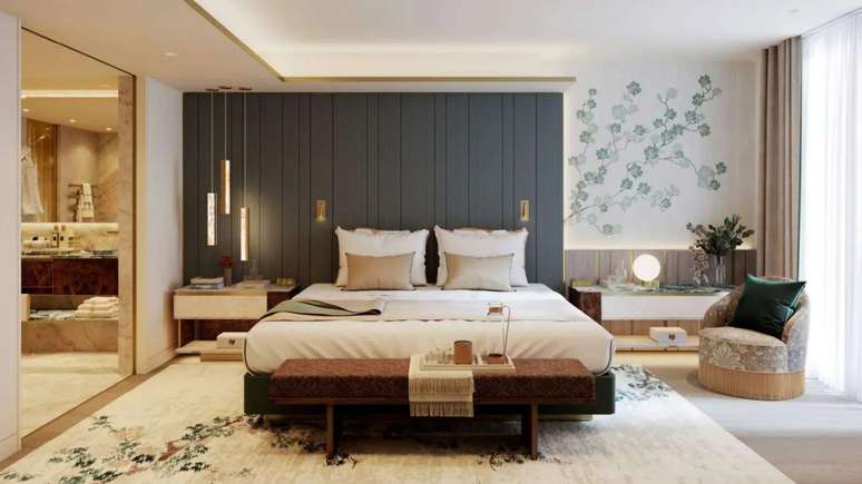 A localiza&ccedil;&atilde;o pode ser hist&oacute;rica, mas as su&iacute;tes do Mandarin Oriental Mayfair ter&atilde;o design contempor&acirc;neo.