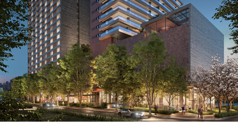 O Fasano Itaim, na Rua Pedroso Alvarenga, ser&aacute; um mix de hotel e apartamentos residenciais.