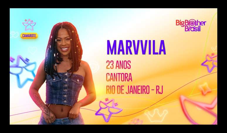 'BBB 23': Marvvila foi anunciada no reality.