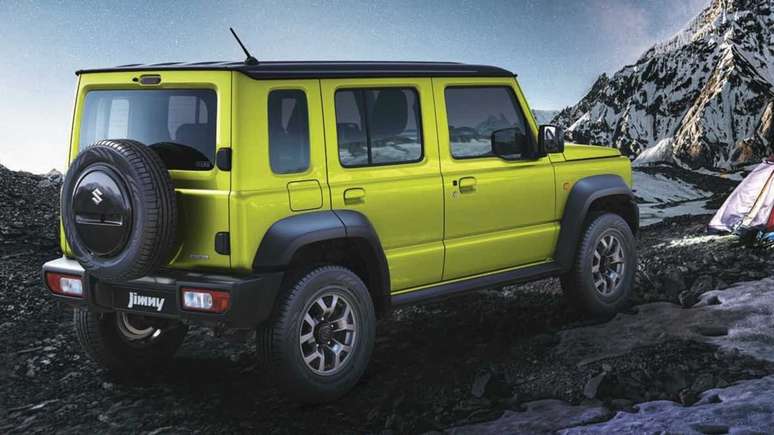 Suzuki JImny ganha vers&atilde;o 5 portas.