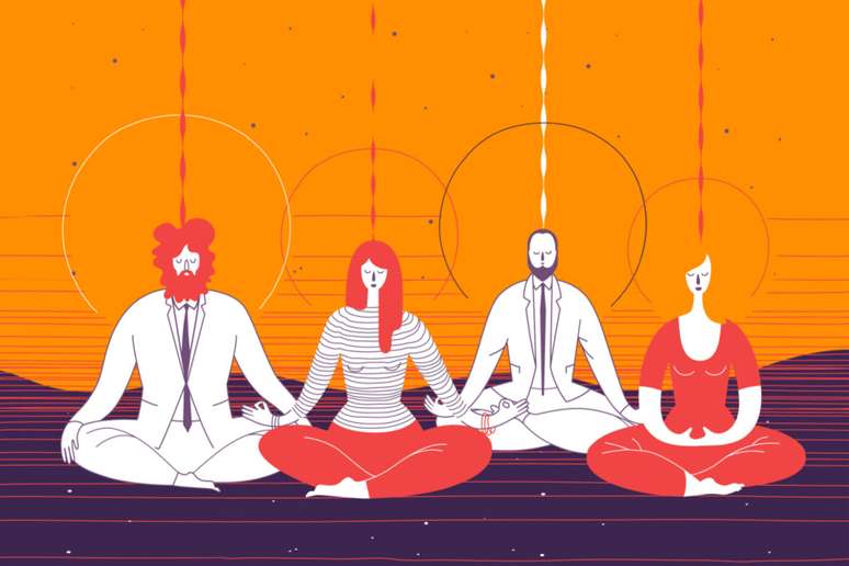 A meditação pode ser a chave para aprender a lidar com questões internas 