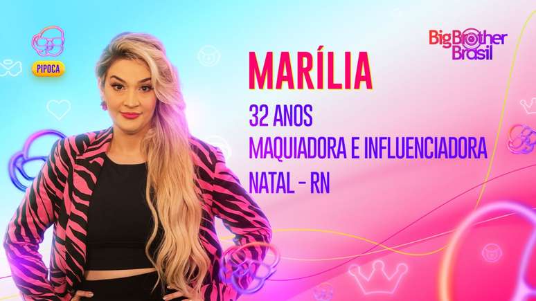 BBB 23: conheça Marília, maquiadora do grupo Pipoca -