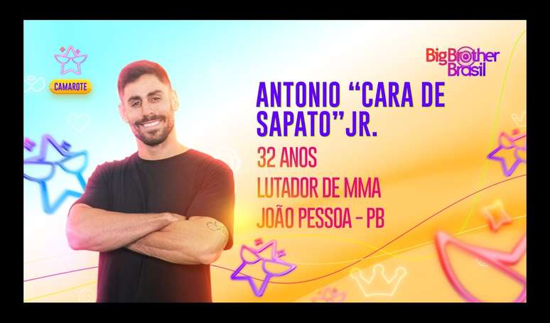 BBB 23: Antonio Cara de Sapato é o décimo primeiro anunciado no reality.