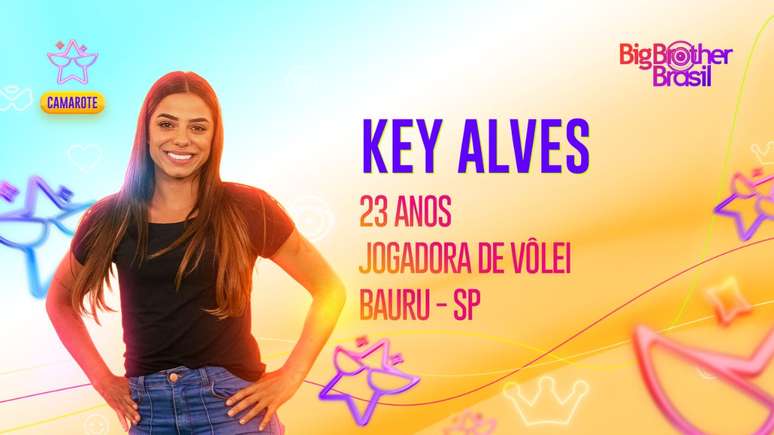 BBB 23: jogadora de volêi Key Alves confirma presença no Camarote -