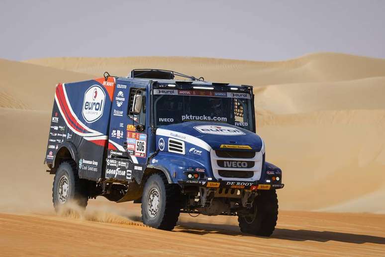 Martin van den Brink ganhou a especial da quinta-feira no Dakar 