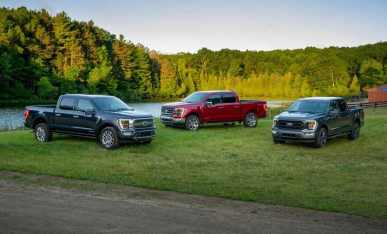 Ford F-150: primeiras unidades foram flagradas no Brasil.