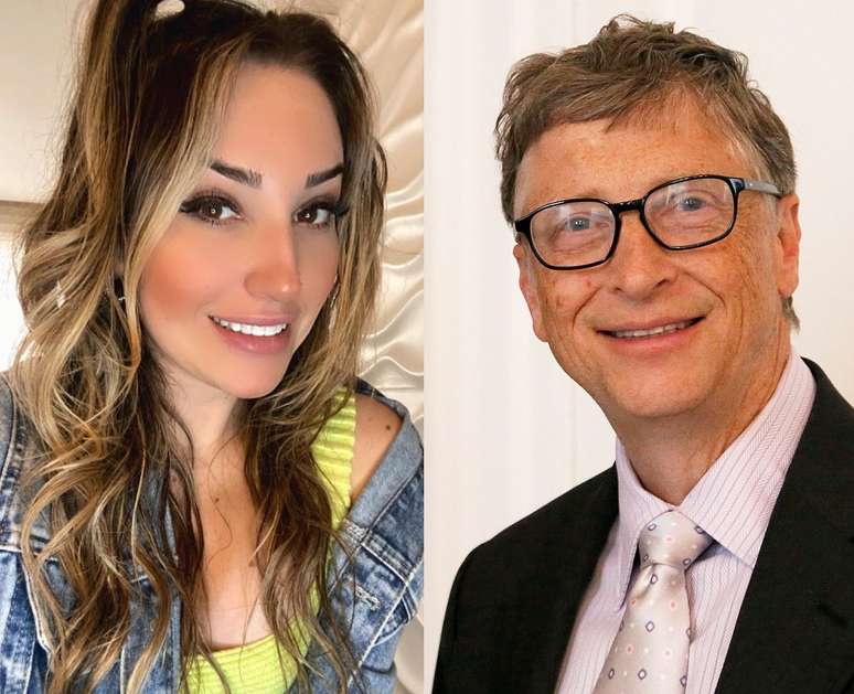 A BBB Amanda Meirelles e Bill Gates