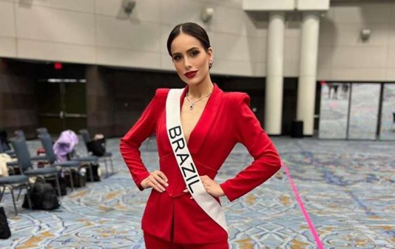 Mia Mamede é a representante brasileira no concurso Miss Universo 2023