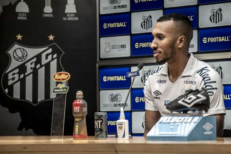 Lucas Braga fez o gol da virada do Santos na abertura do Paulista (Foto: Ivan Storti/Santos FC)