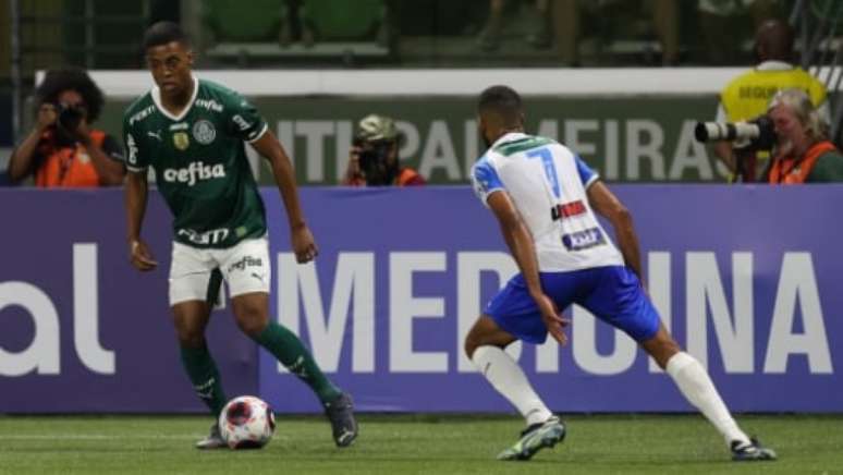 Vanderlan foi utilizado no segundo tempo (Foto: Cesar Greco/Palmeiras)