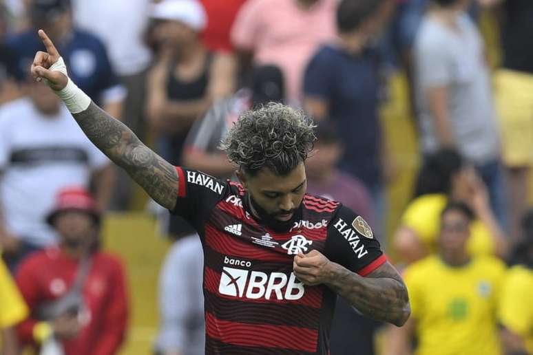 Gabigol decisivo é uma das esperanças do Flamengo no Mundial de Clubes (Foto: RODRIGO BUENDIA / AFP)