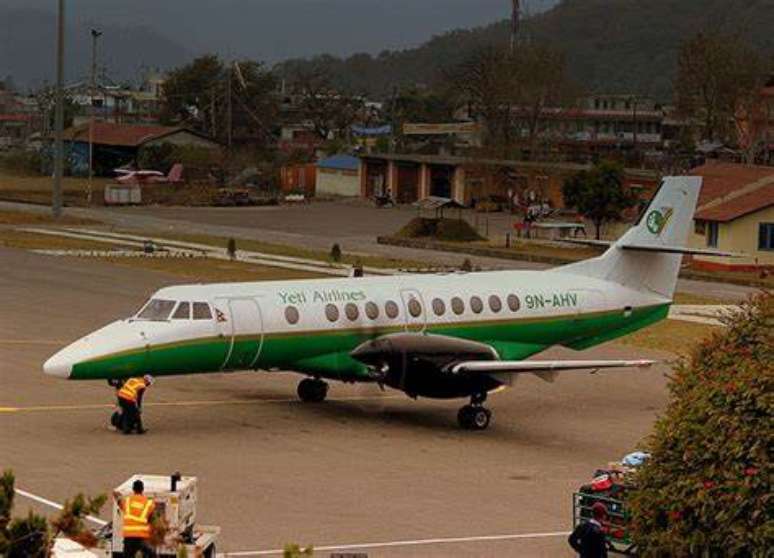 Avião comum da Yeti Airlines; um deles se envolveu em acidente aéreo fatal nesta semana 