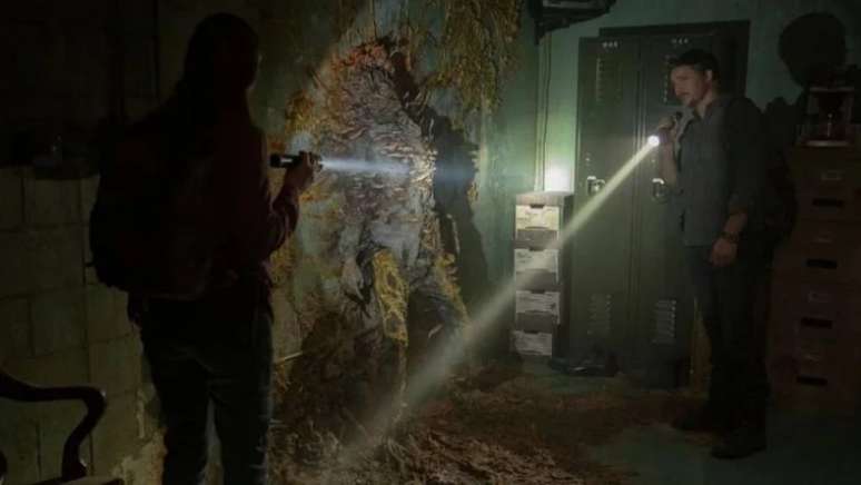 Estágio final da infecção do Cordyceps na série The Last of Us