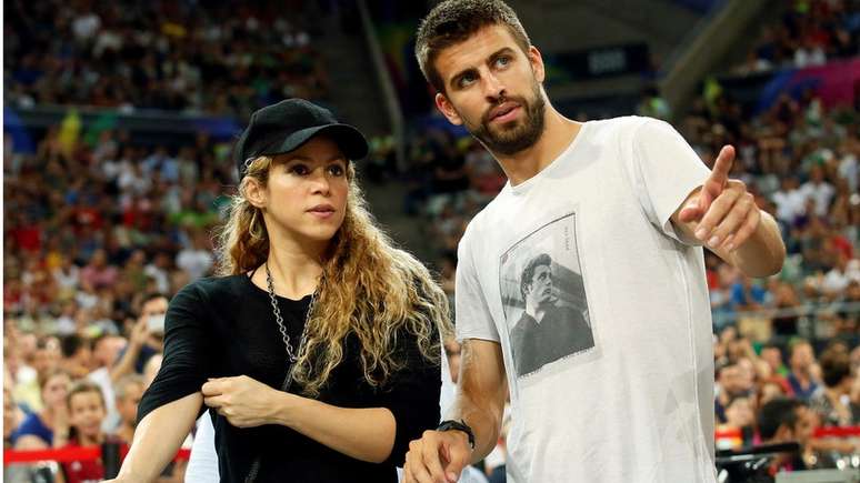 Shakira e Piqué em 2014; casal ficou junto por 12 anos