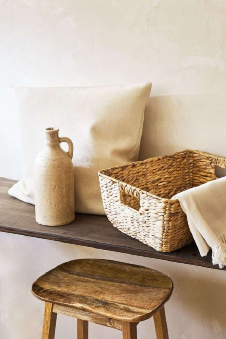 24. Cesto de palha para lavanderia &ndash; Foto Zara