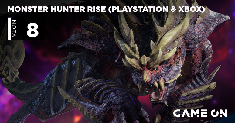 Monster Hunter Rise (PlayStation e Xbox) - Nota: 8