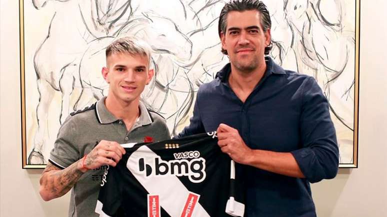 Luca Orellano vai vestir a camisa 14 (Daniel Ramalho | Vasco da Gama)