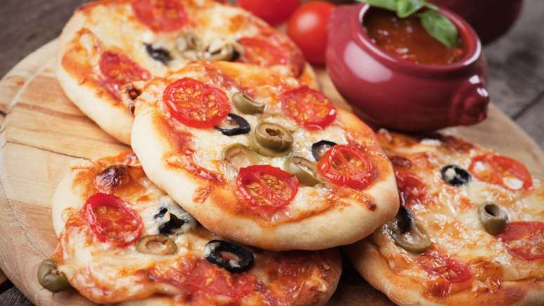 Minipizza salgada – Foto: Shutterstock