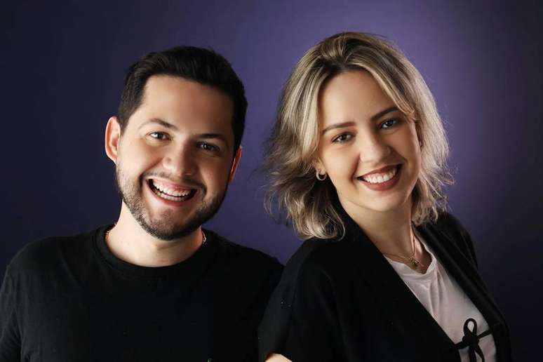 Fernando Nery e Bianca Pereira são os fundadores da startup Portão 3, fintech de gestão de gastos corporativos