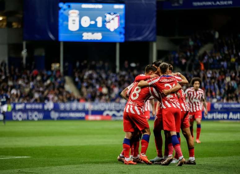 Atlético de Madrid entra em campo na Copa do Rei (Divulgação/Atlético de Madrid)