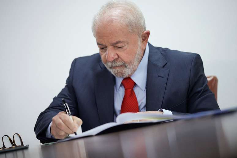 Presidente Lula no Palácio do Planalto