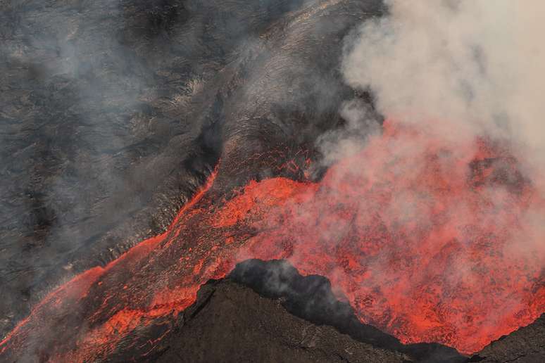 Vulcão Kilauea, no Havaí 