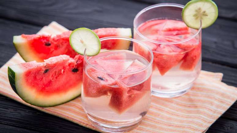 Água com sabor de melancia – Foto: Shutterstock