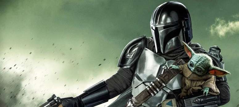 Pôster oficial de The Mandalorian 3 traz Din e Grogu de volta à ação