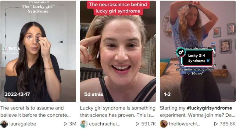 A hashtag "#luckygirlsyndrome" já acumula milhares de menções