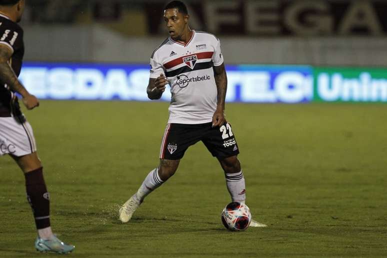 David durante o jogo contra a Ferroviária (Foto: Rubens Chiri/São Paulo FC)