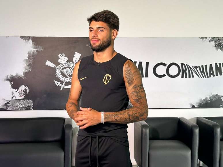 Yuri Alberto projeta ano no Corinthians e quer ultrapassar meta mais artilheira da carreira
