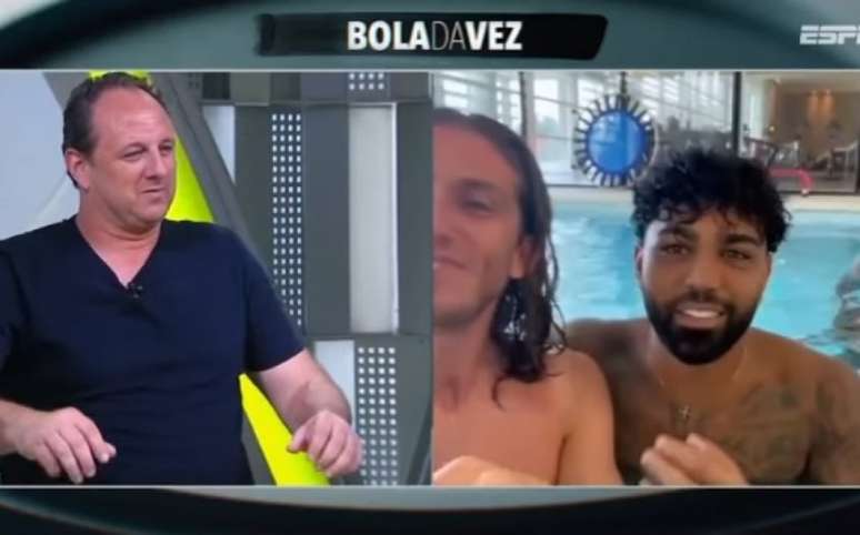 Rogério Ceni é o convidado do programa "Bola da Vez", da ESPN, neste sábado (Foto: Reprodução)