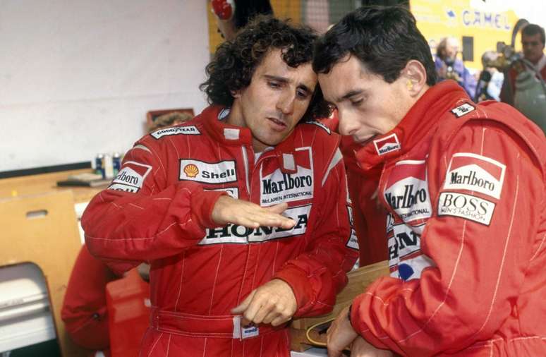 Alain Prost foi um dos grandes rivais de Ayrton Senna na F1 e venceu quatro títulos mundiais 